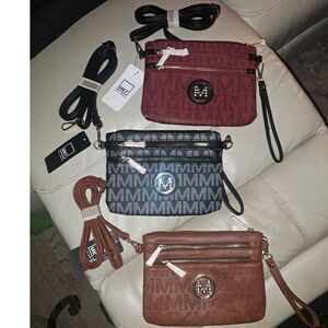 NWT- INCLUDES Three! MKF Collection Crossbody Purses Bags by Mia K